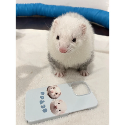 Custom iPhone Case with Pet Portrait