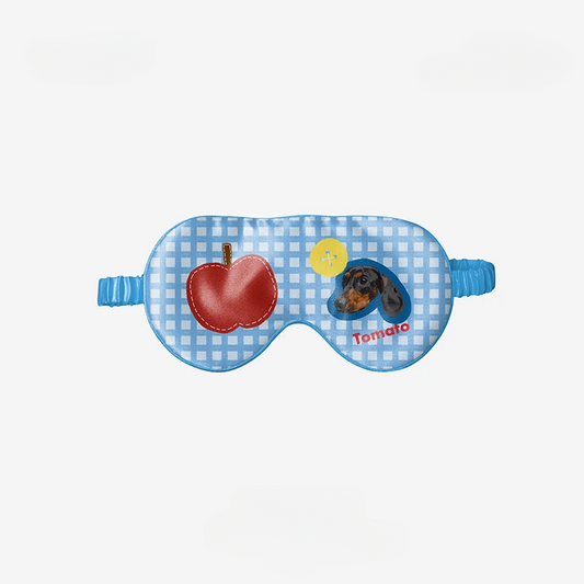 Custom Sleep Mask with Pet Portrait