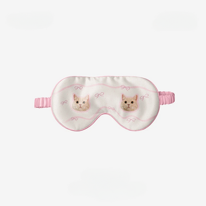 Custom Sleep Mask with Pet Portrait